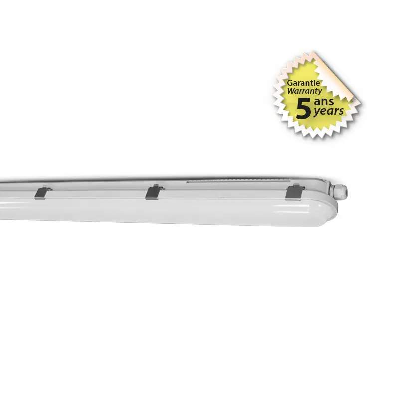 RHONE ETANCHE LED INT 1220X85MM 20-36W 4000K IP66 IK08 TRA 5ANS (X6)