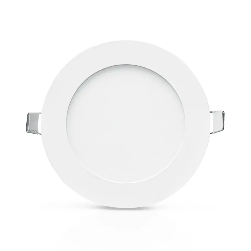 SLIMY DOWNLIGHT DIAM 120MM BLC 6W 6000K ALU