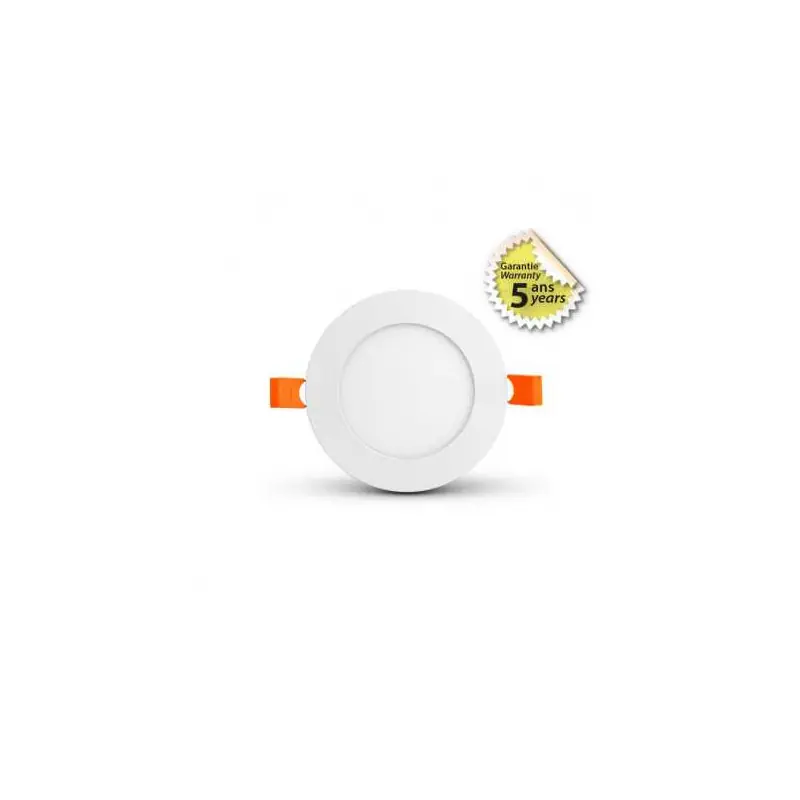 SLIMY II DOWNLIGHT DIAM 120MM 6W 3000K BLC 5ANS