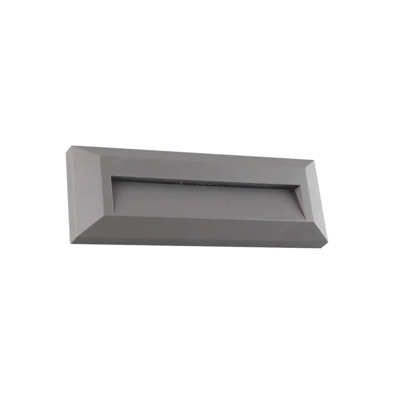 Spot de balisage à 2w LED d‘escalier mur rectangulaire blanc-noir