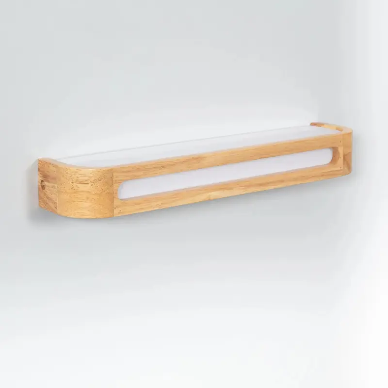Applique murale bois 12w led 40cm-805 lumens