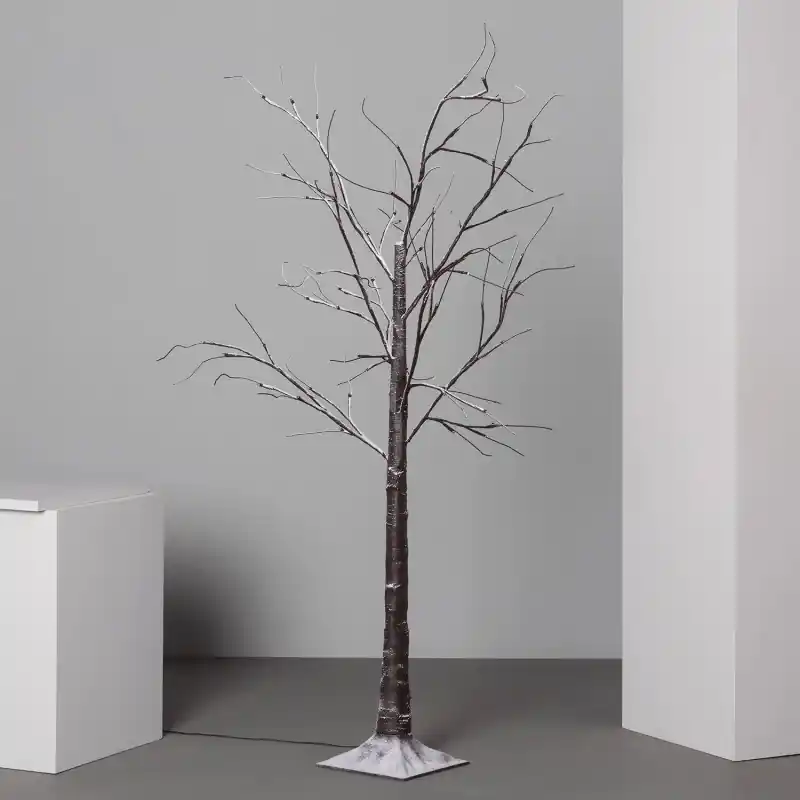 Arbre led métal et pvc 150cm 3000k-220v décoration fêtes noël