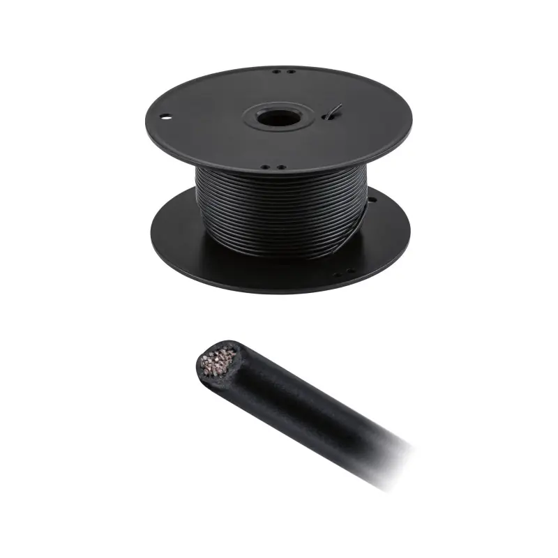 Câble tens° Wire System Corduo 100m noir 2,5qmm isolé