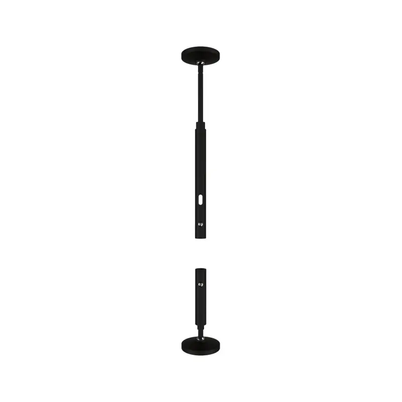 Kit Wire System Corduo Wall Mount noir dépoli Métal