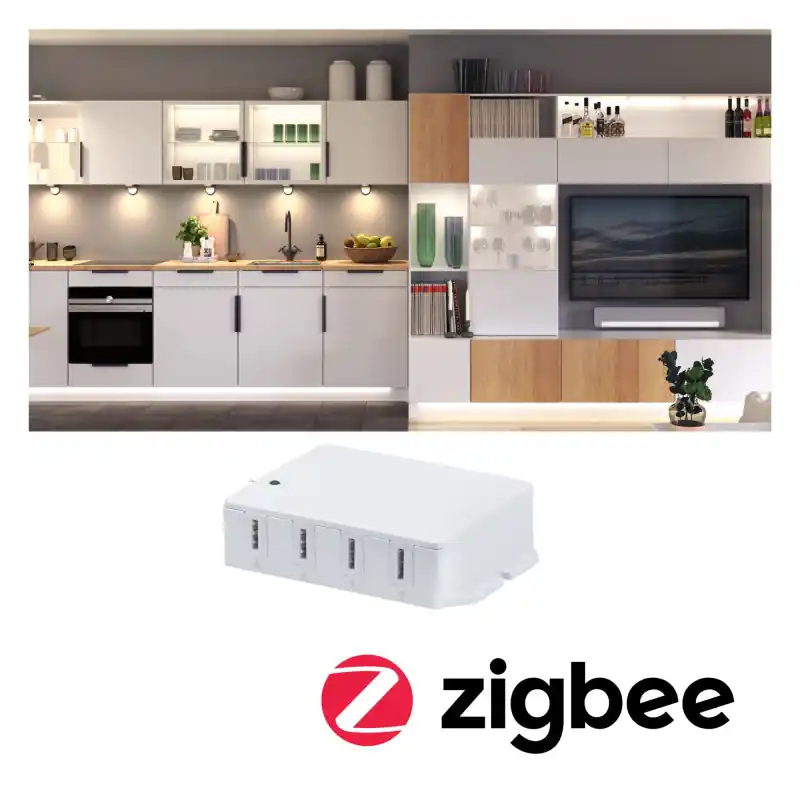 Connection Box Clever Connect ZB + Port Tunable White 12V CC Blanc