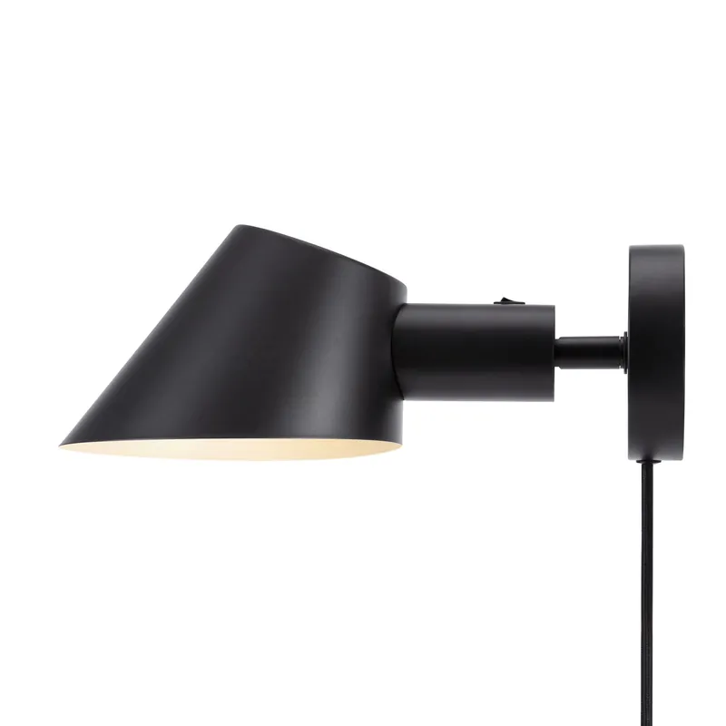 Stay Short | Wandlamp | Zwart