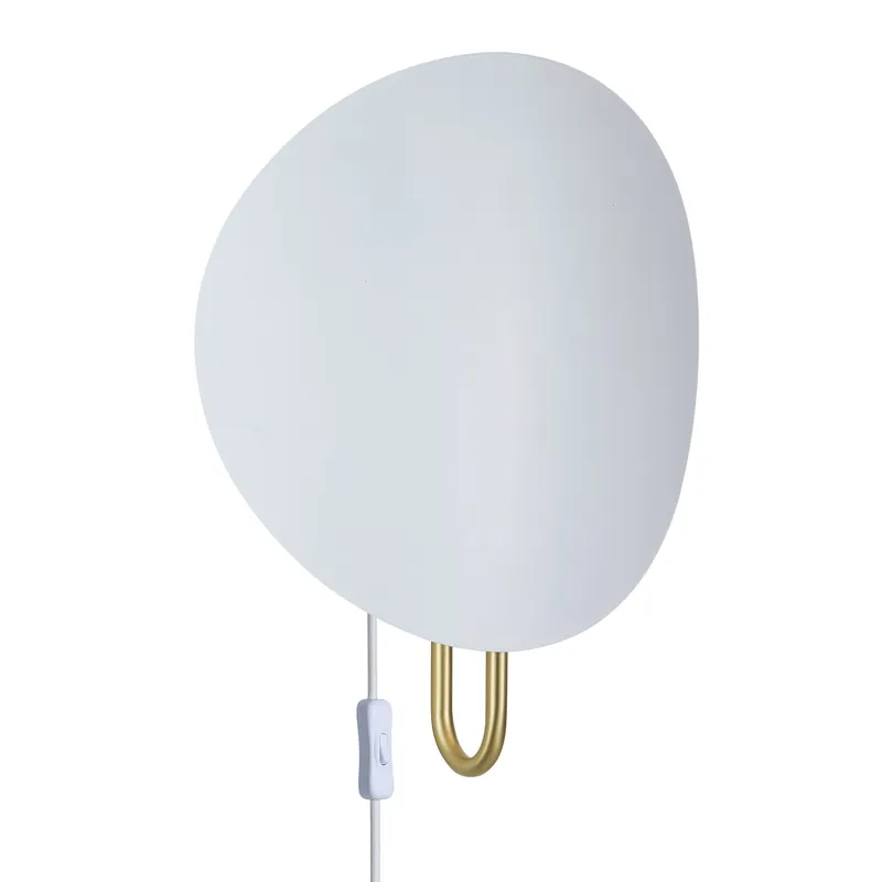 Spargo | Wall light | White\\/Brass
