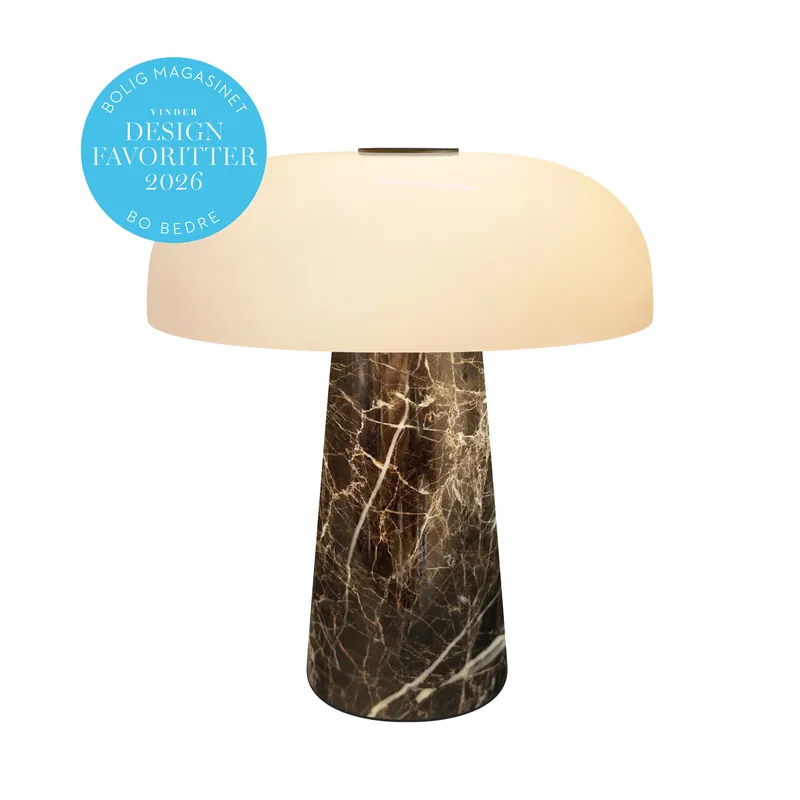 Glossy Mini Portable | Tischlampe | Graubraun