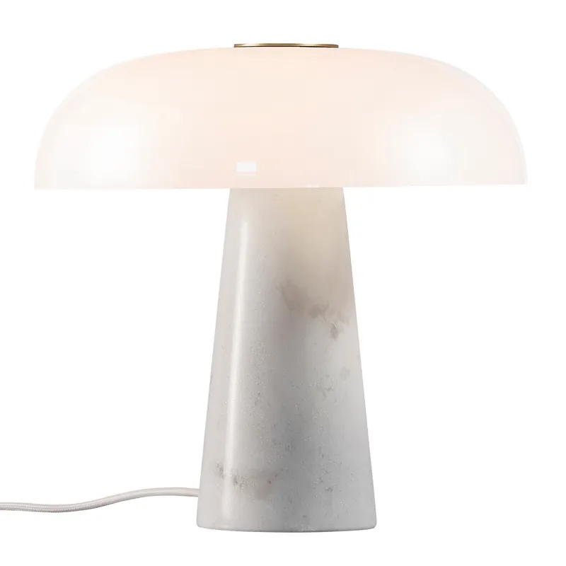Glossy | Bordslampa | Opal vit
