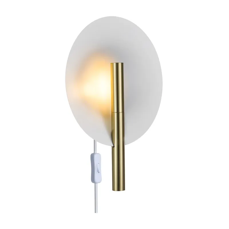Furiko | Vägglampa | Borstad Mässing