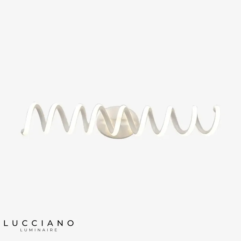 Applique murale LED spirale design contemporain