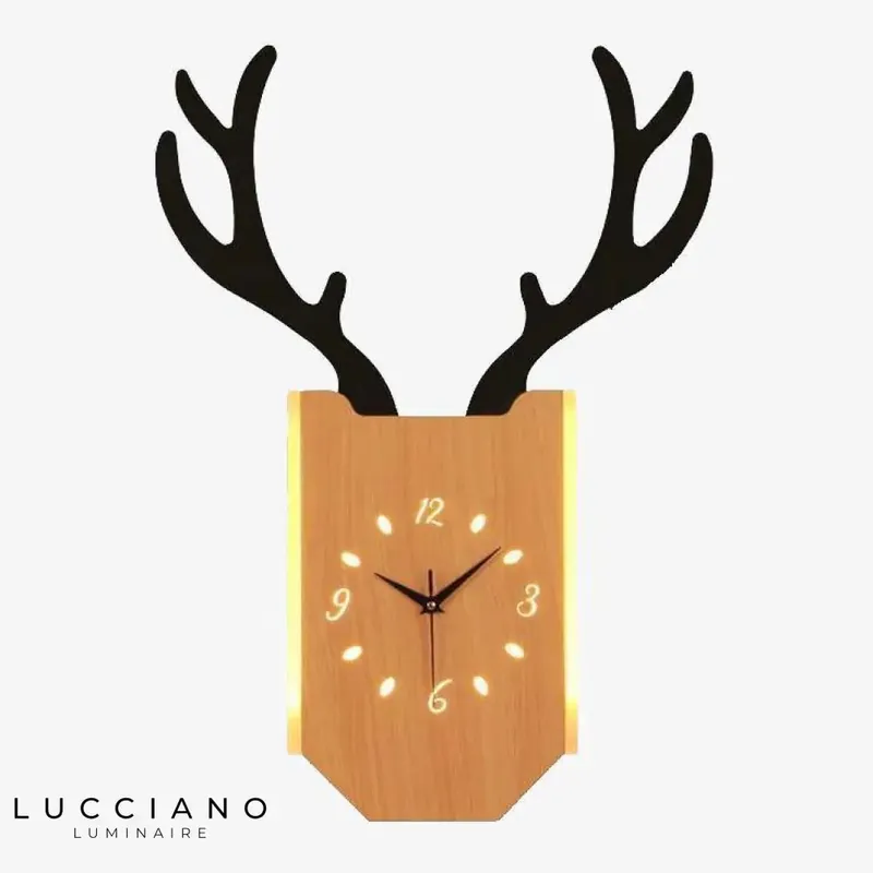 Applique murale LED design rustique élégant.