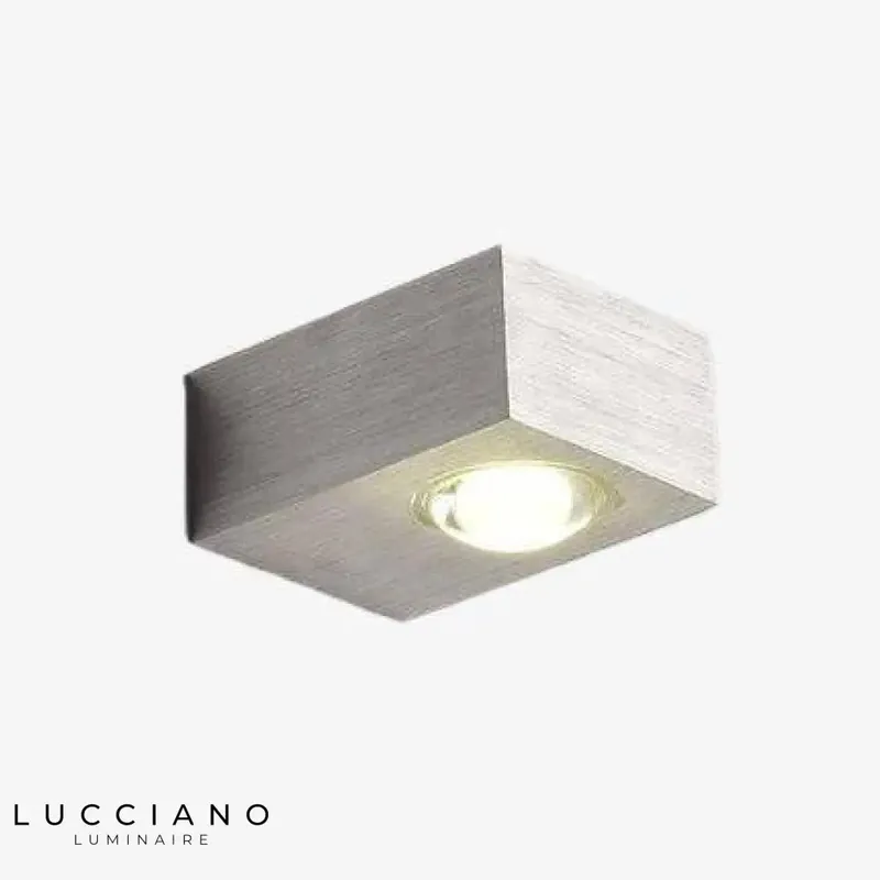 Applique murale à LED carré Gris moderne design intérieur