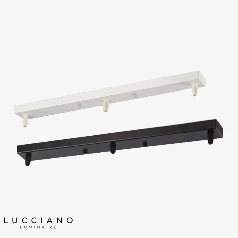 Support long multi-trous (noir ou blanc)