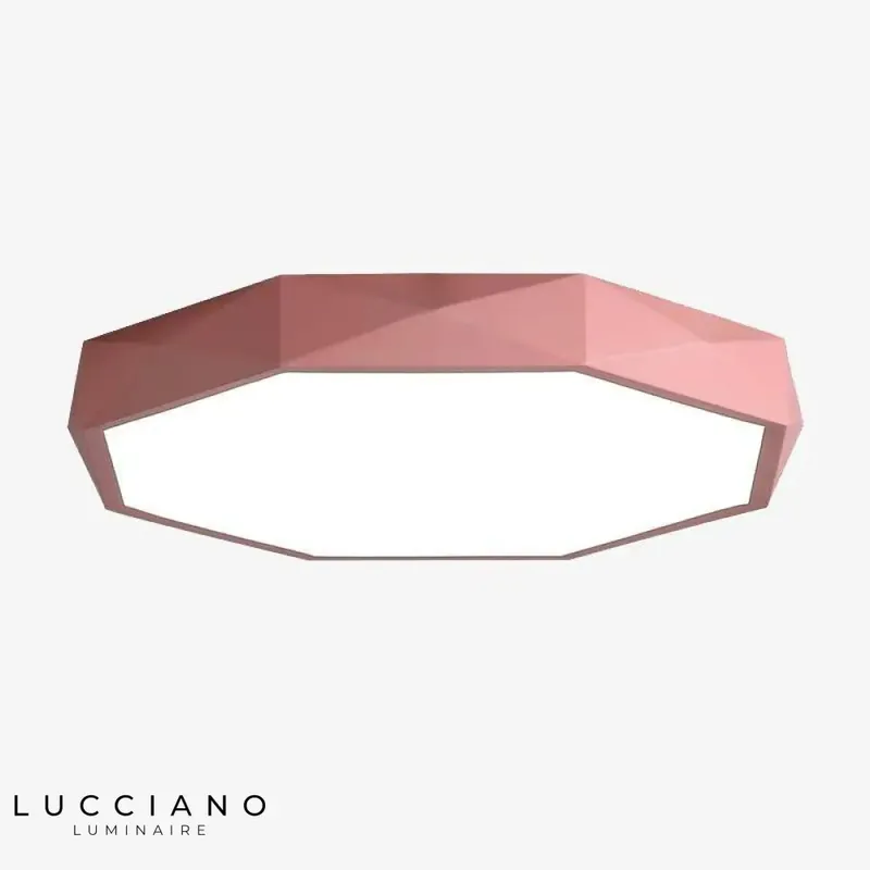 Plafonnier LED Coloré Ultra-fin