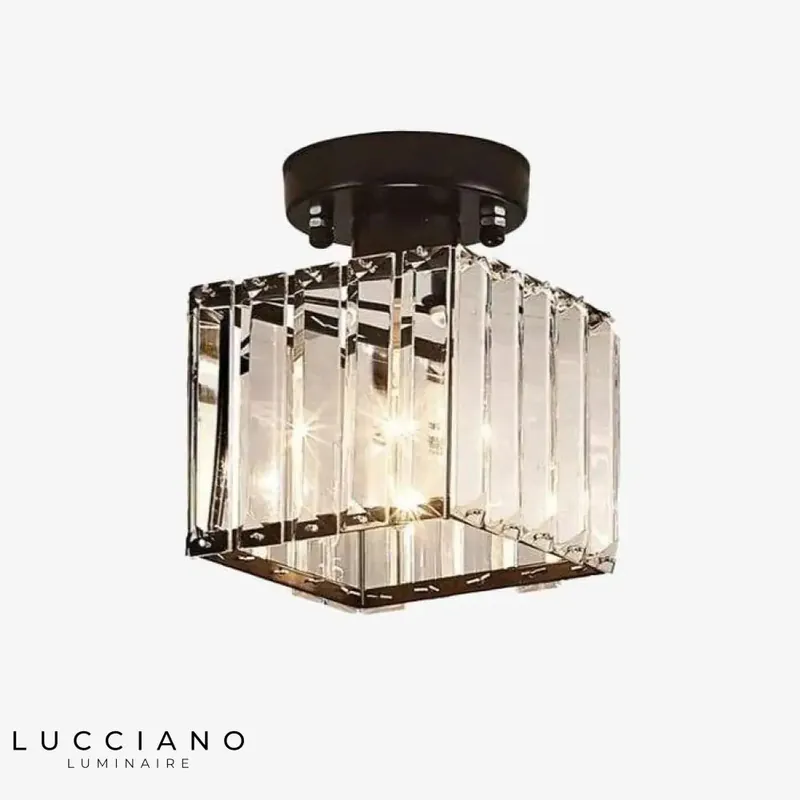 Cristal de verre: Plafonnier stylé