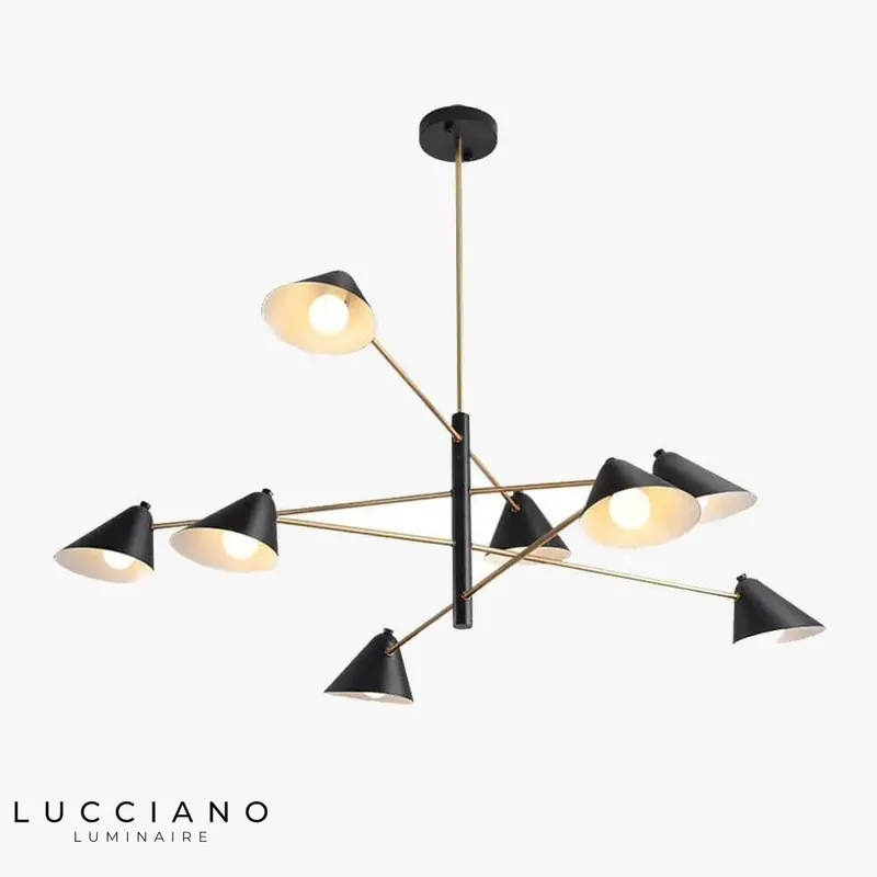 Lustre LED design triangles Loft