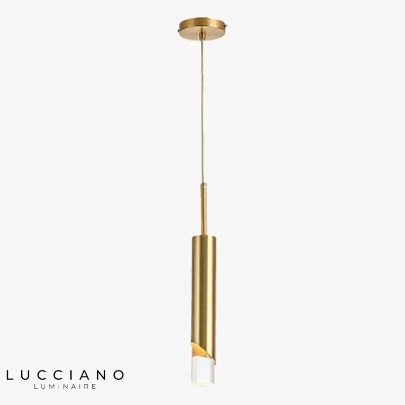 Suspension LED Cylindre Métal Loft