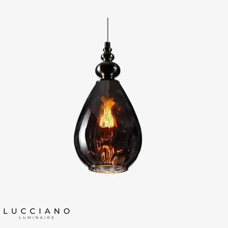 Suspension Verre Coloré Vintage Lampen