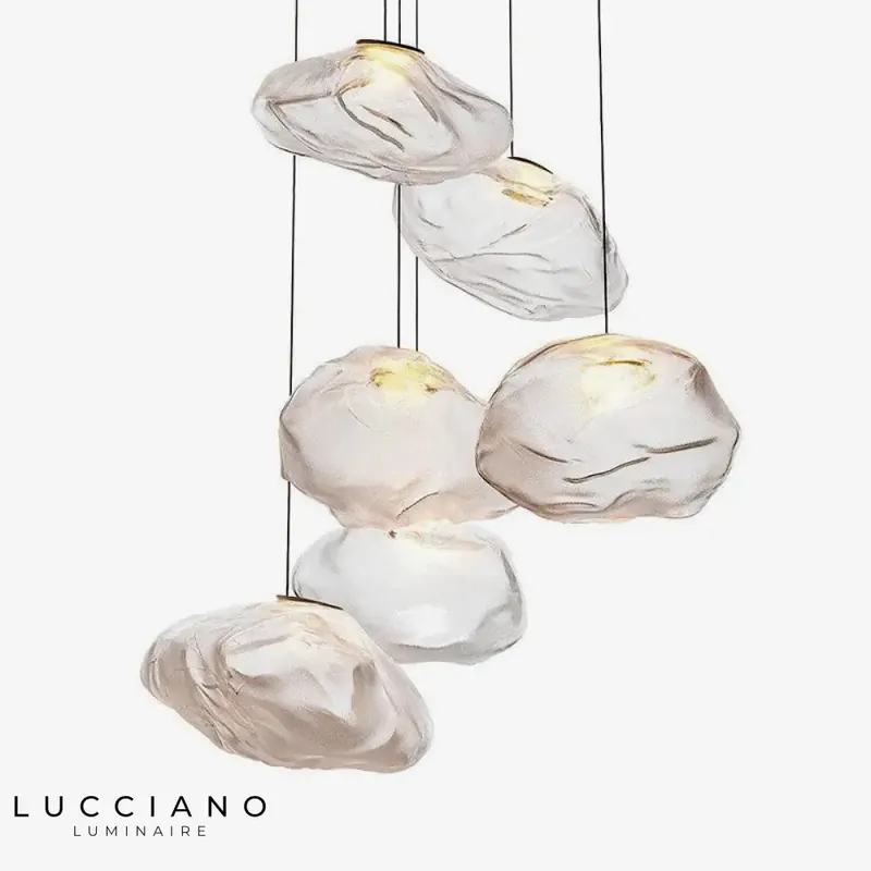 Suspension LED Verre Soufflé Hang Style