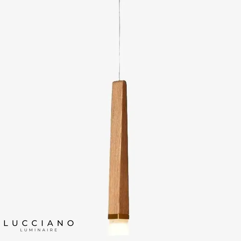 Luminaire moderne bois Nordic suspension