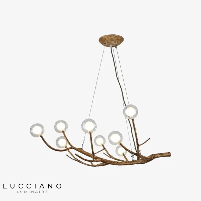 Lustre branches modernes LED
