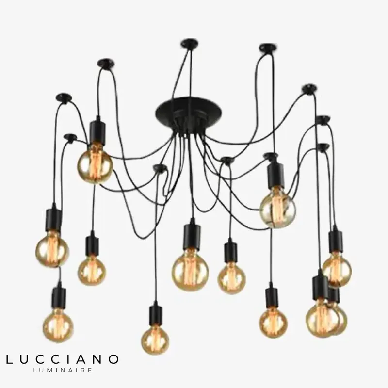 Suspension Vintage ampoules pendantes