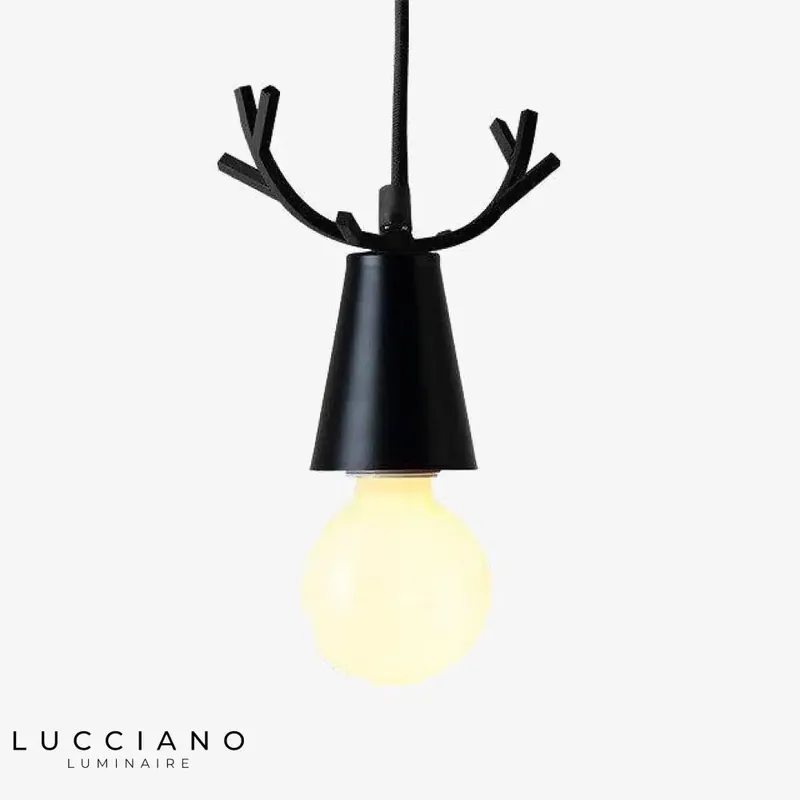 Lampe LED Cornes de Cerf Colorée