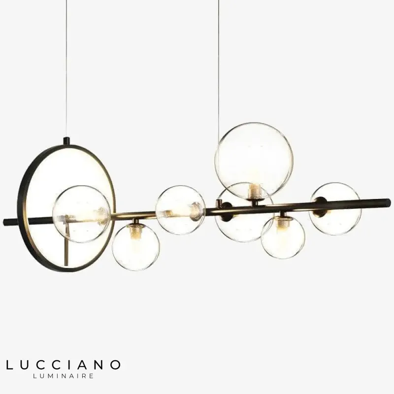 LED Suspension Multisphère en Verre Loft