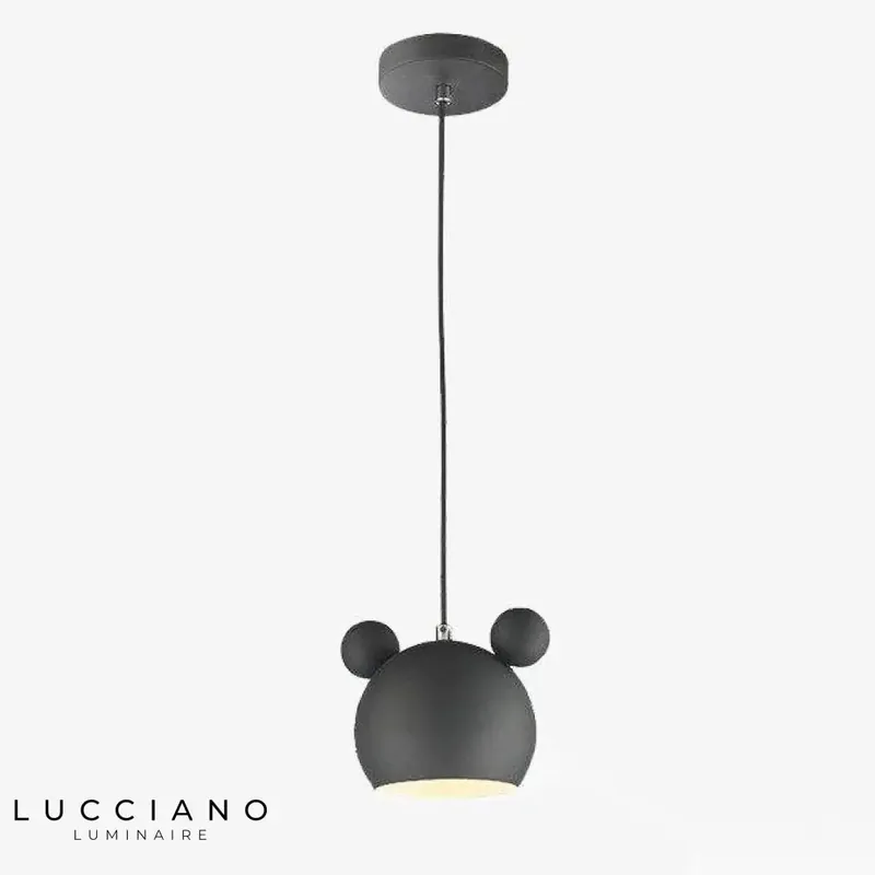 Suspension LED Mickey colorée