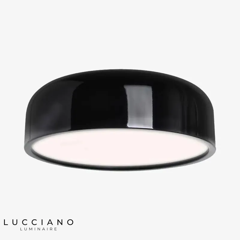 Plafonnier LED rond aluminium Smithfield