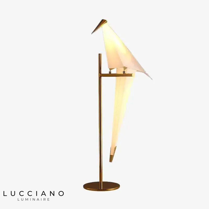 Lampe Oiseau Doré sur Branche