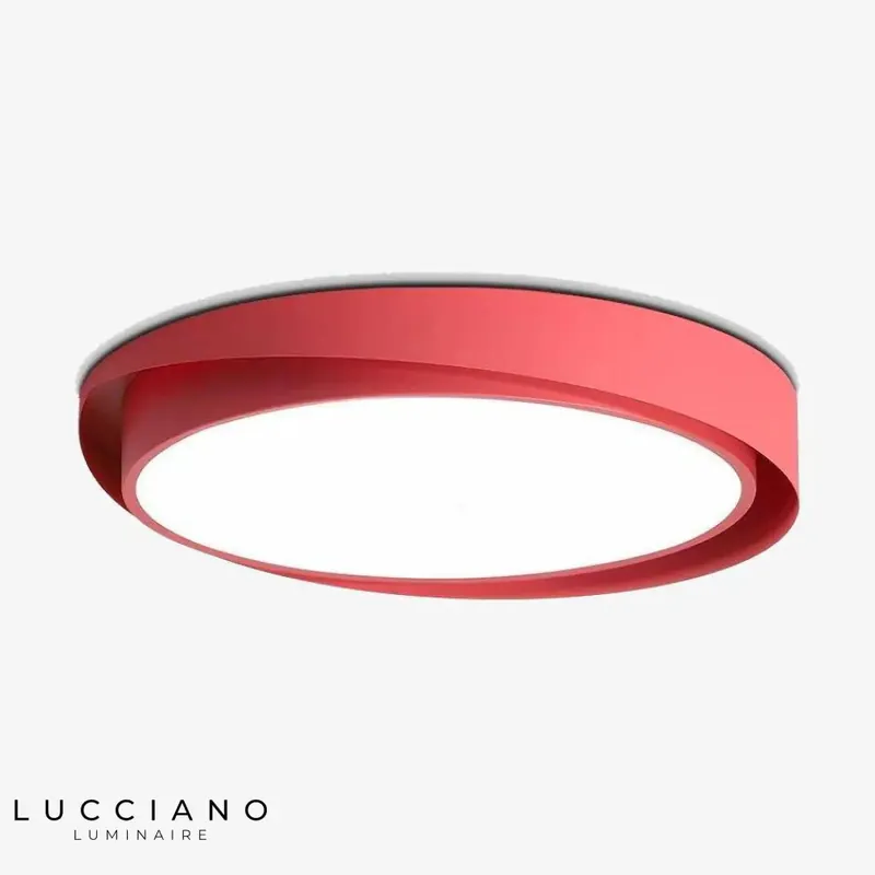 Plafonnier LED rond Art design