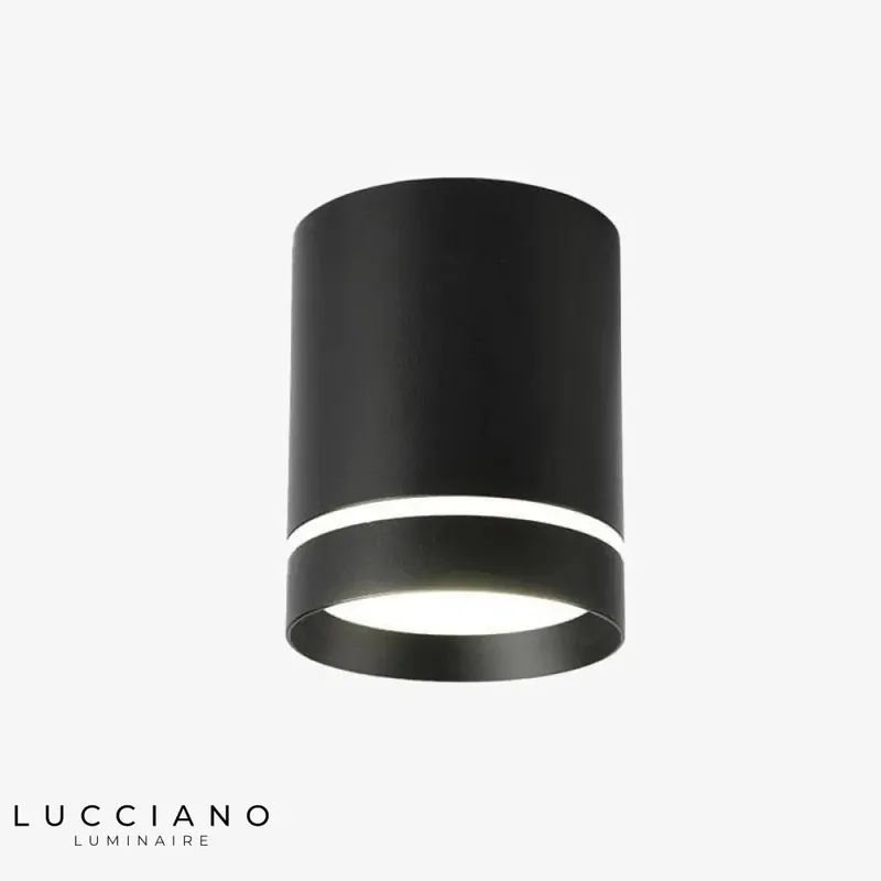 Cylindre LED Métal Loft Coloré