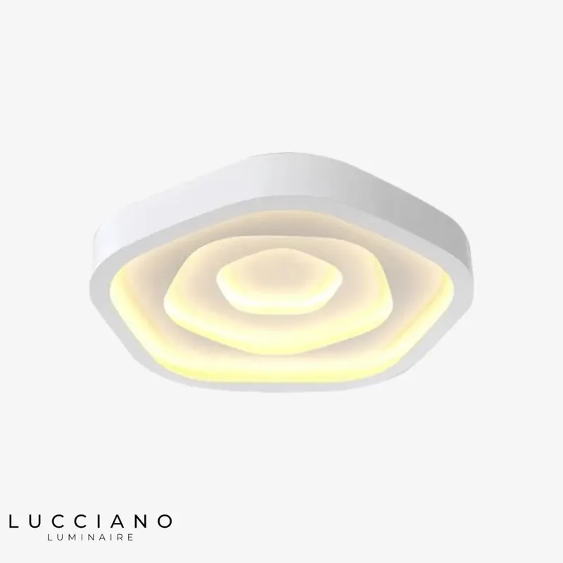 Plafonnier LED Design Géométrique