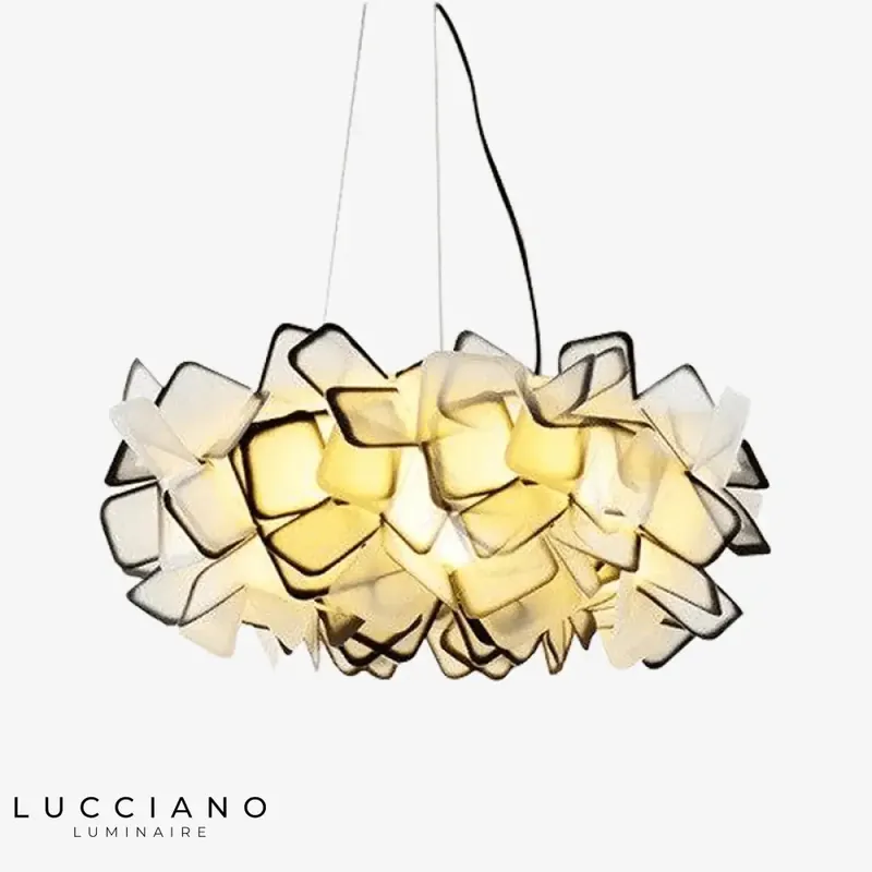 Suspension acrylique design Clizia couleur