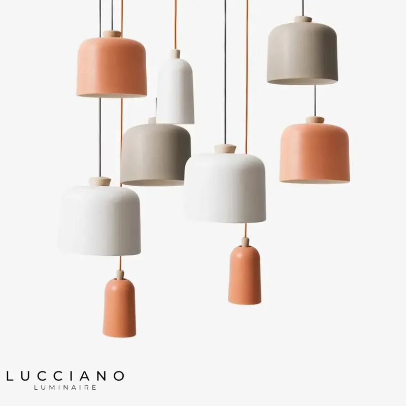 Suspension scandinave Maloe métal bois
