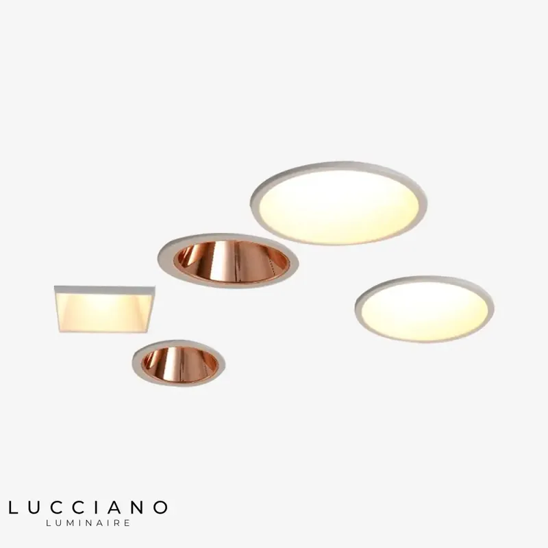 Spot LED encastré moderne multiforme
