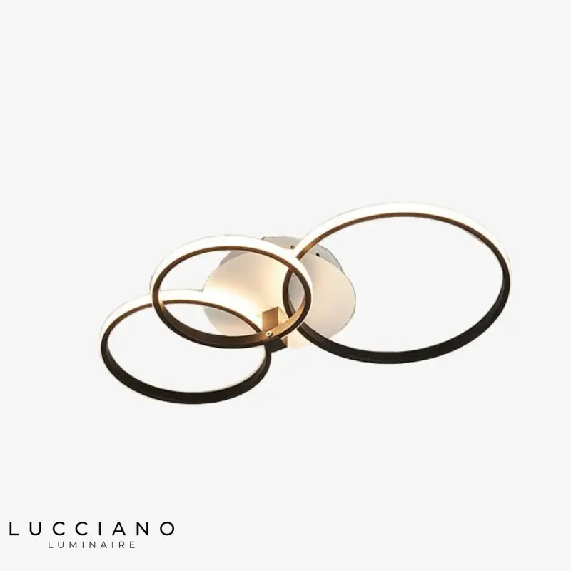 Plafonnier LED Vexler Anneaux Modernes