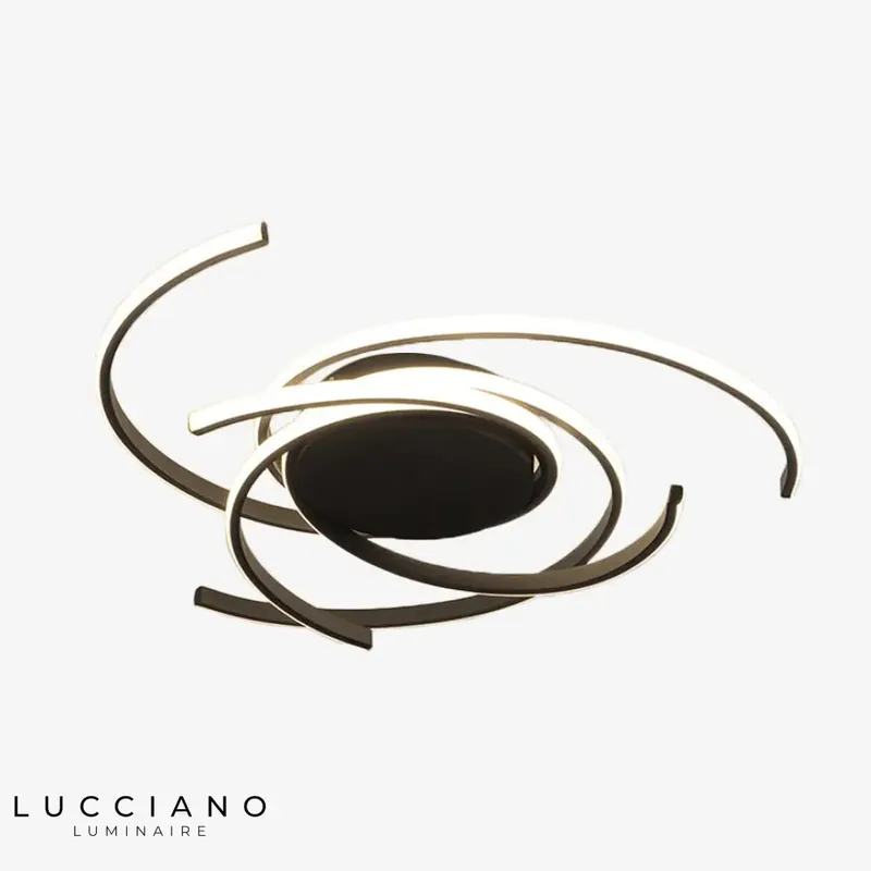 Plafonnier LED Design Semi-Cercles Dilia