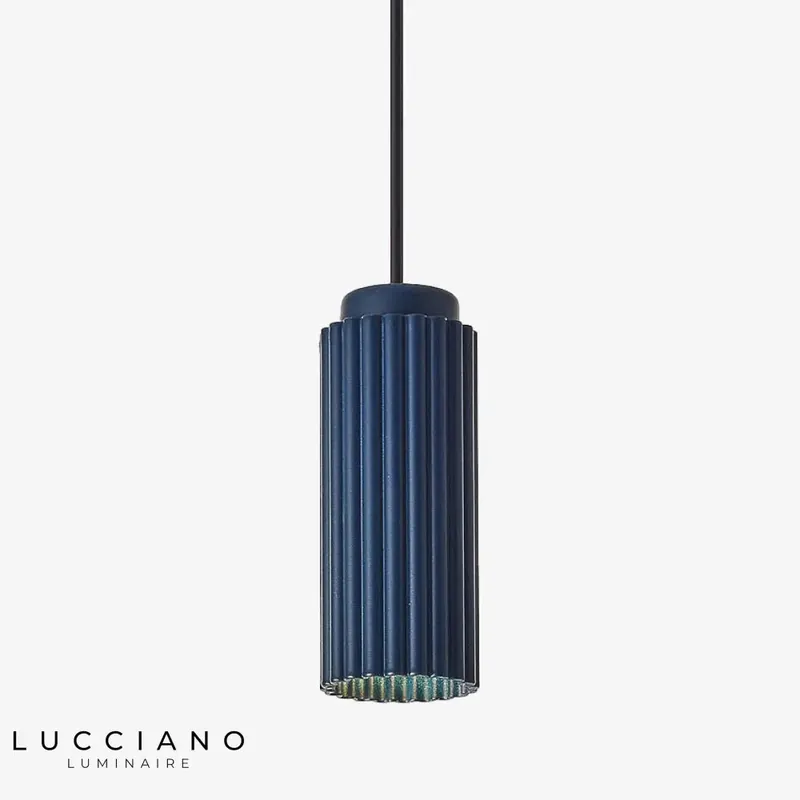 Suspension LED moderne Kinna colorée