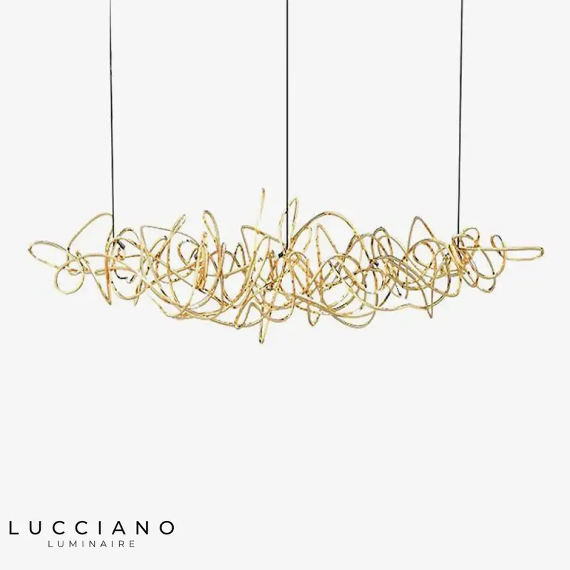 Lustre LED design moderne luxe