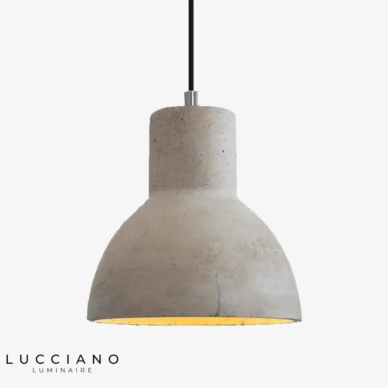 Suspension LED en Ciment (Styles Variés)