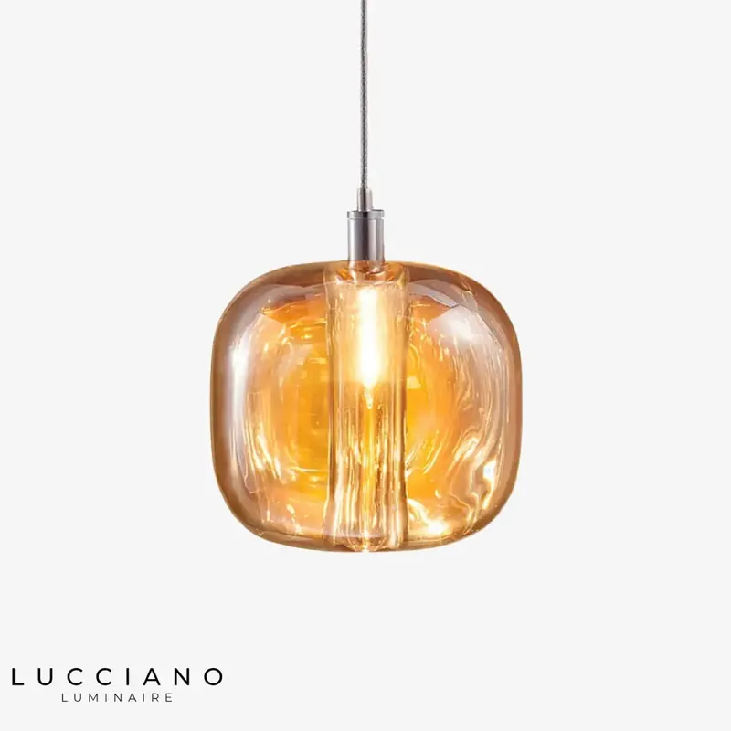 Suspension LED Cristal Coloré Lua