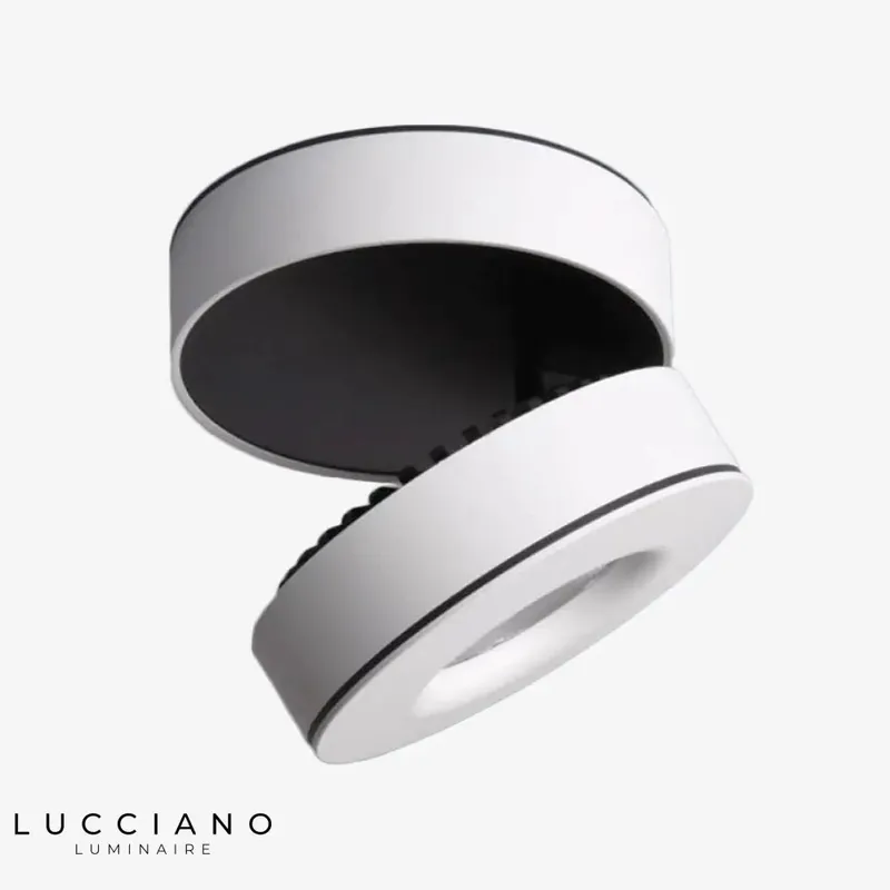 Spot LED rotatif rond moderne