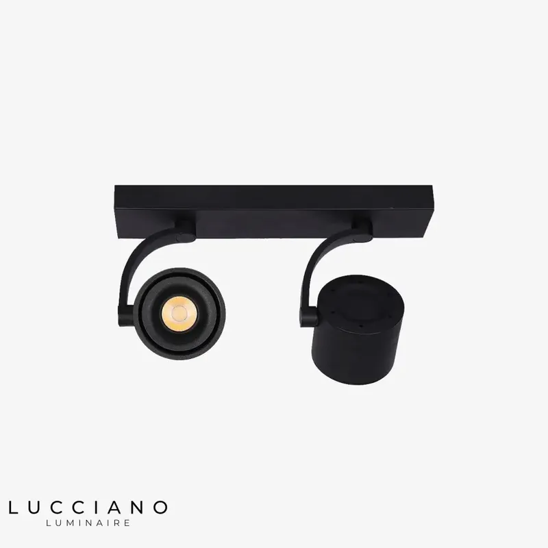 Double Conique LED Moderne Rotatif