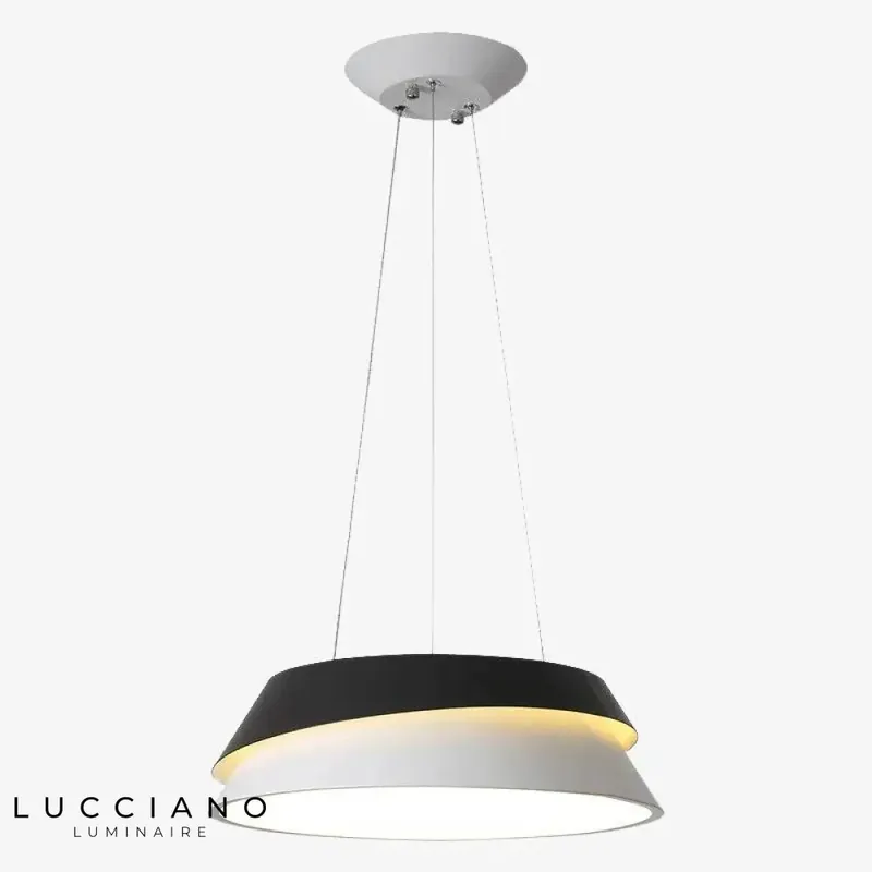 Lustre LED moderne bicolore