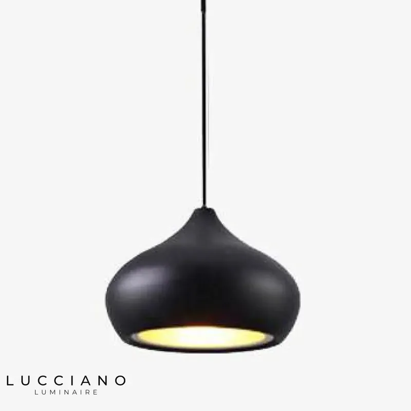 Suspension LED ovale multicolore