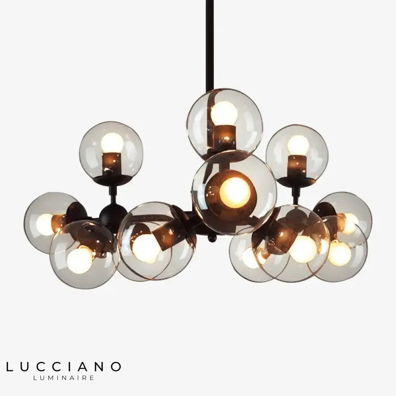 Lampe Suspendue Boule de Verre