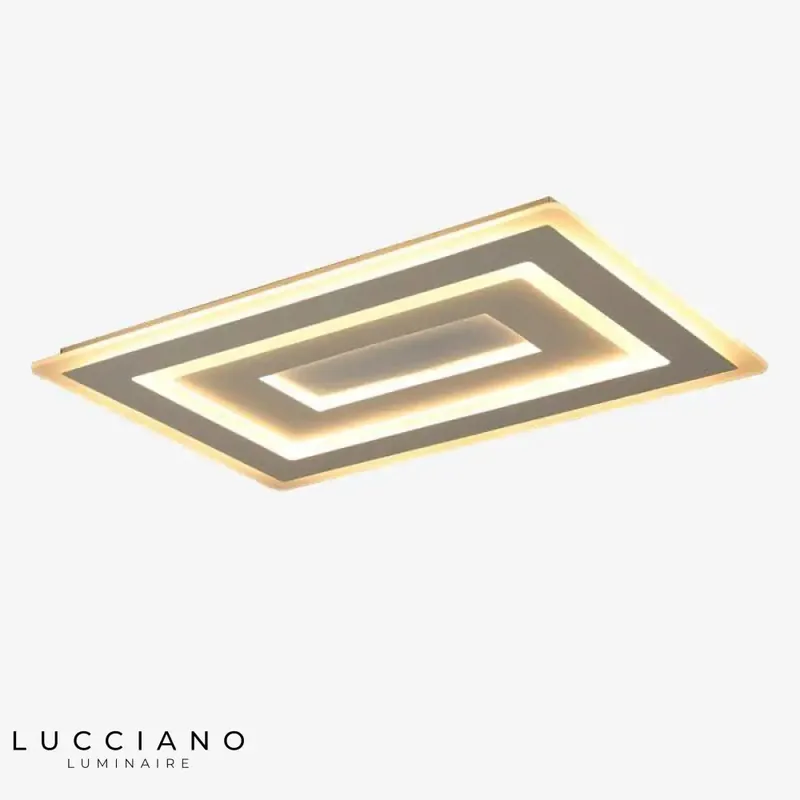 Plafonnier LED moderne rectangulaire